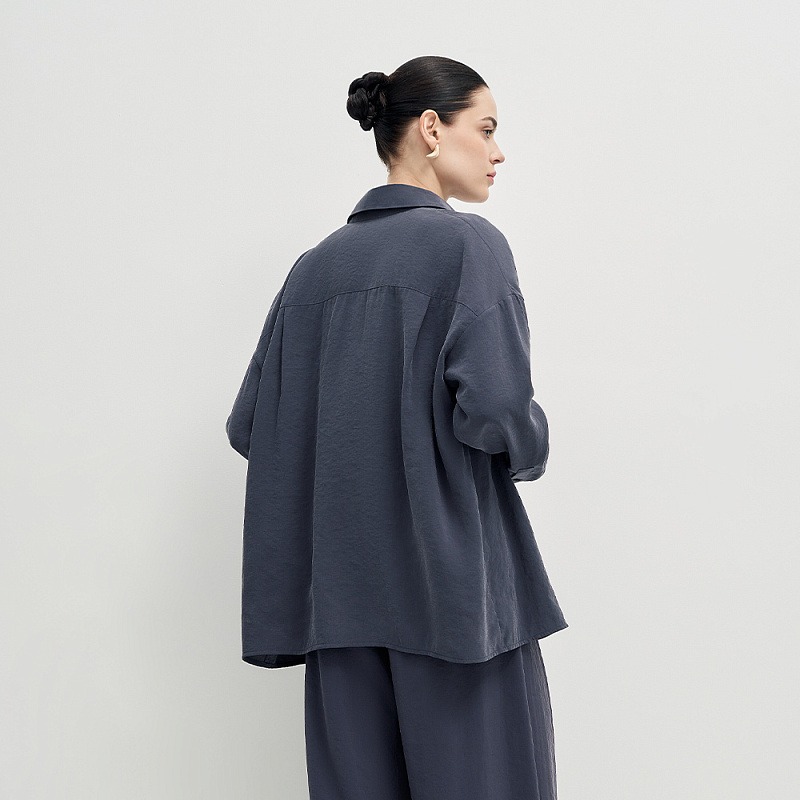 Блуза В26.Ш40.514/1 грозовой туман