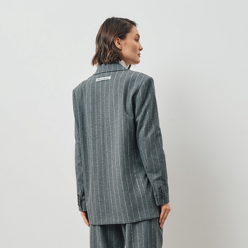 Жакет О24.Ш02.032 серое эхо