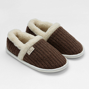 Домашние тапочки Терма коричневый