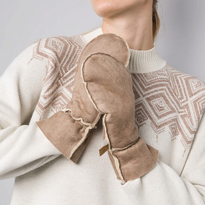 Варежки Мерилин бежевый