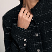 Жакет О25.Ш02.049 чёрная диона