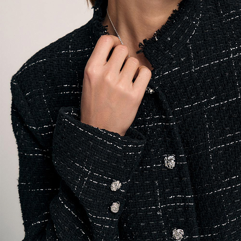 Жакет О25.Ш02.049 чёрная диона