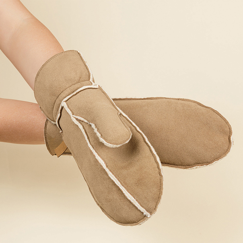 Варежки Мерилин бежевый