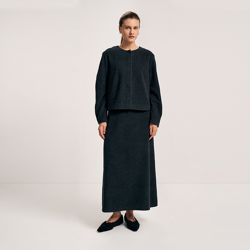 Жакет О25.Ш02.043 графитовый каллисто