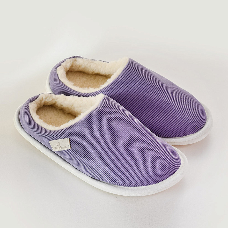 Домашние тапочки Горизонт пыльная сирень