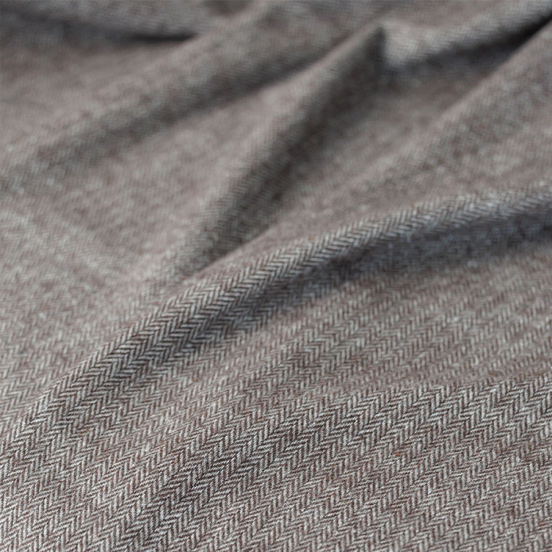 Плед Трентино коричневая елочка