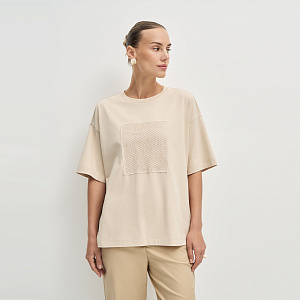 Блуза В26.Ш45.562/1 перламутровая тень