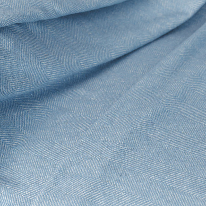 Плед Трентино голубая елочка