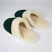 Домашние тапочки Хвоя зелёный