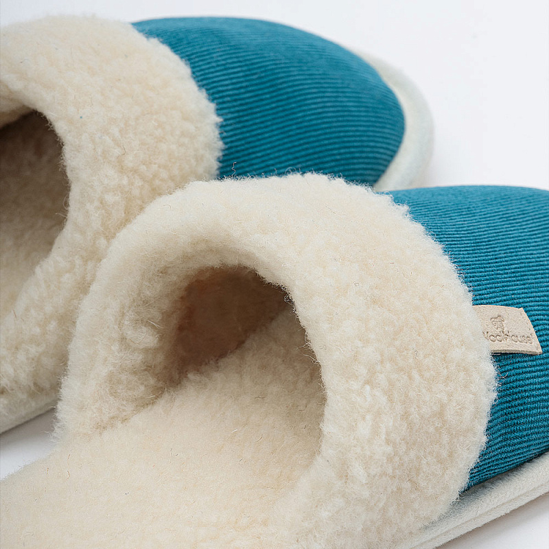 Домашние тапочки Лазурь