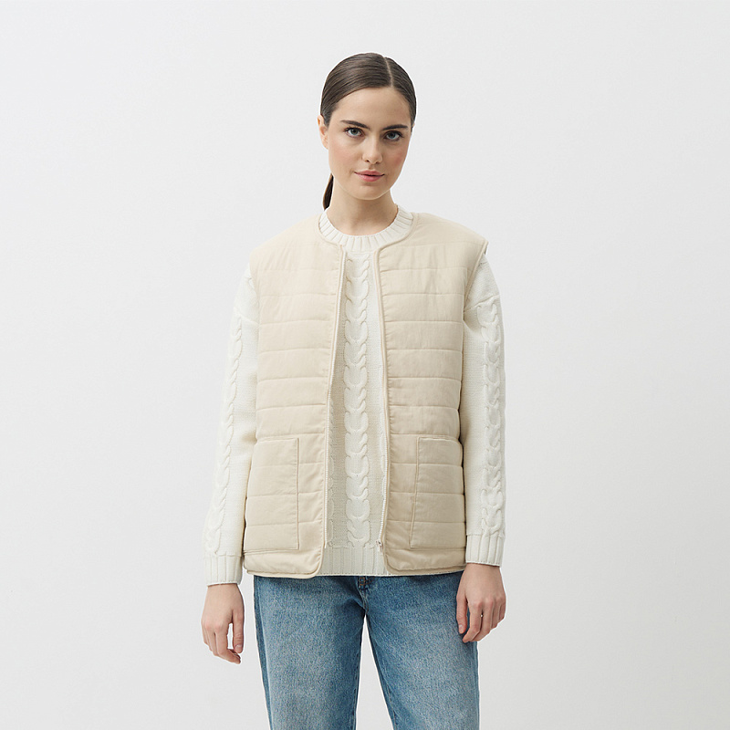 Жилет Гендри молочный М