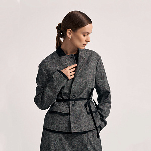 Жакет О25.Ш02.047 звёздная карта