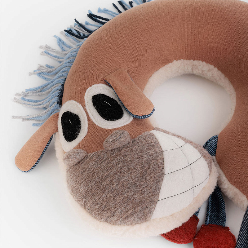 Подушка Рогалик Конь Мирон