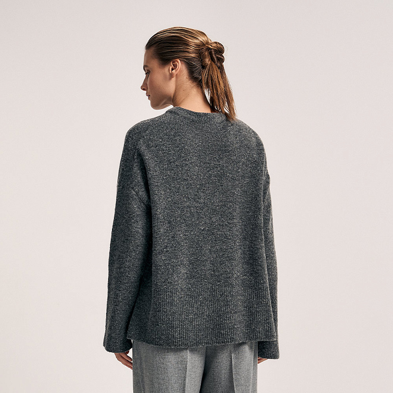 Пуловер О25.Т80.261 полярная ночь