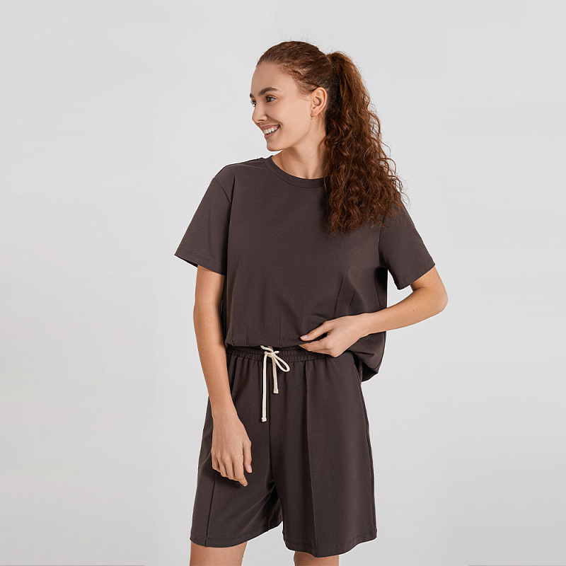 Костюм Колористика шоколадный