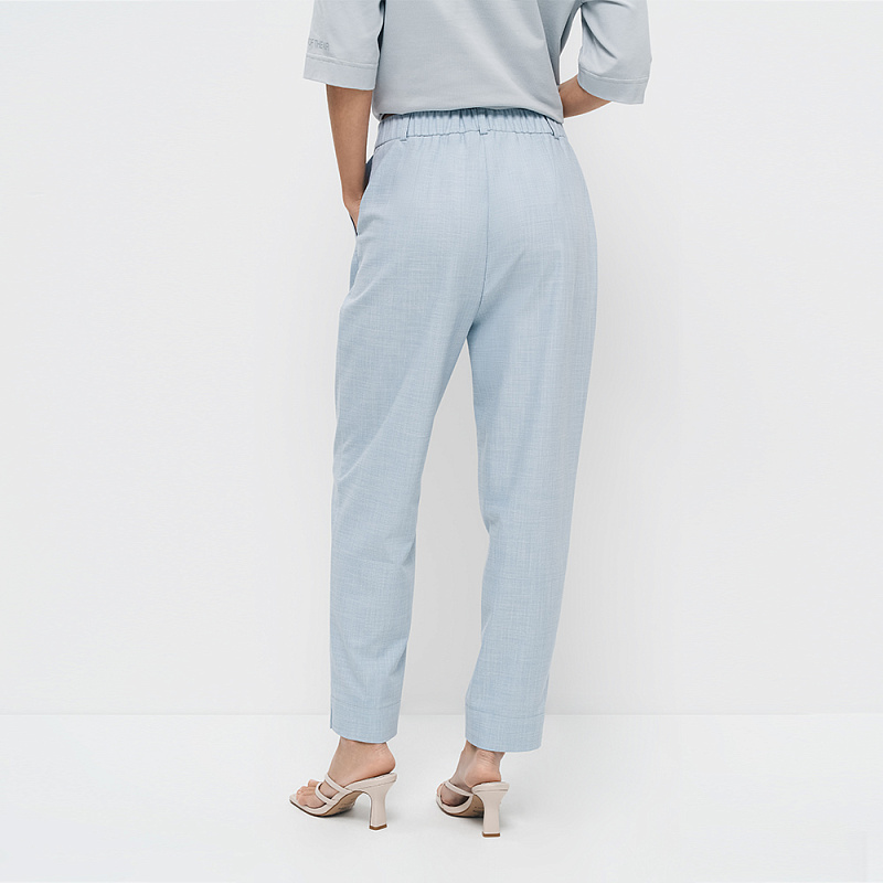 Брюки В25.Ш21.387 голубой перламутр