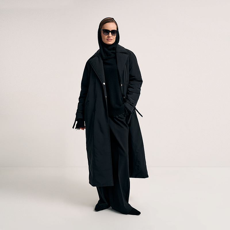 Пальто О25.Ш92.143 бархатное небо