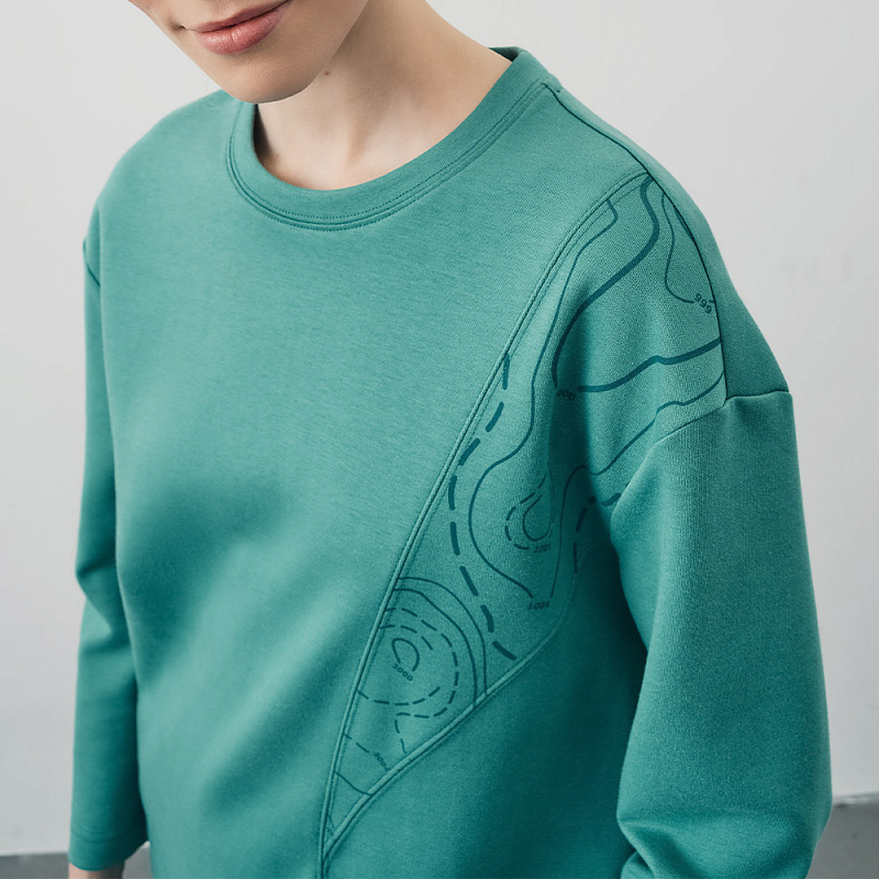 Блуза WО24.Ш47.373 ледяной туман