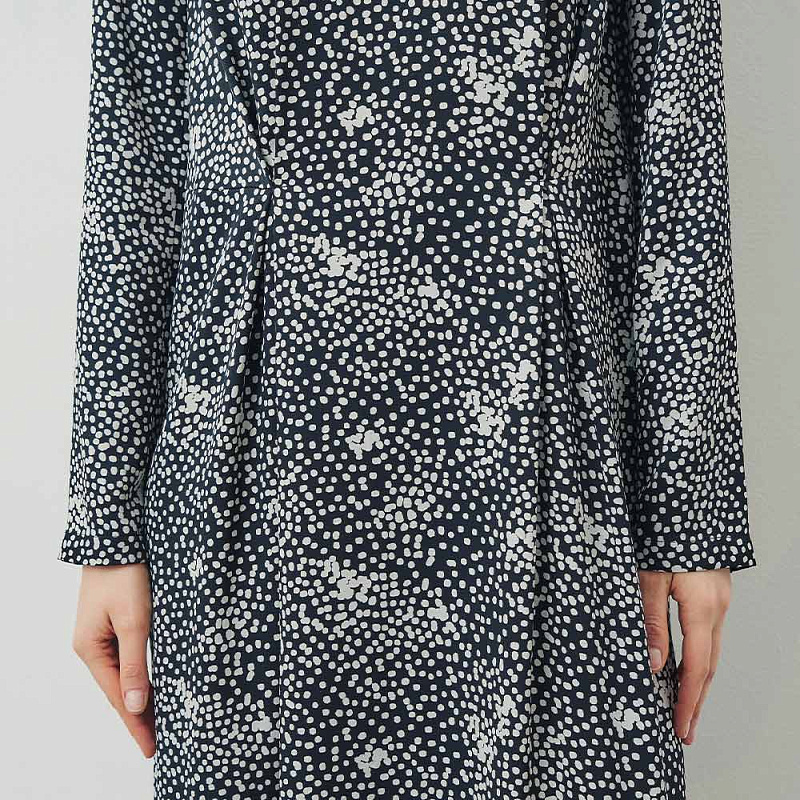 Платье О24.Ш50.229 черный пепел