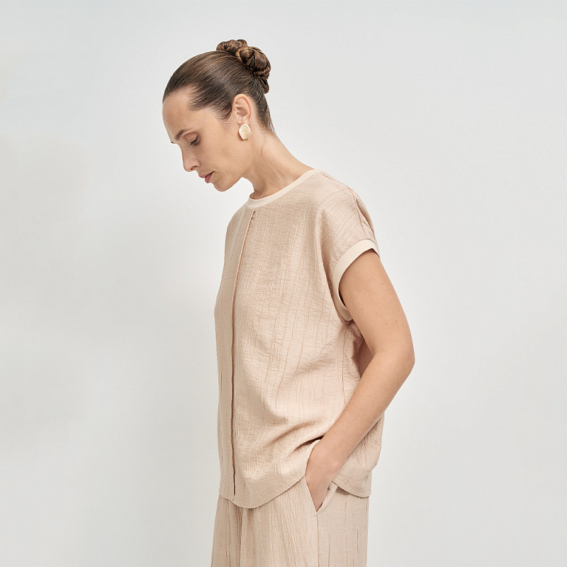 Блуза В26.Ш41.510/1 песчаный мираж