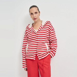 Жакет В26.Ш04.057 красный мрамор