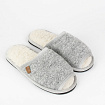 Домашние тапочки Морано серый