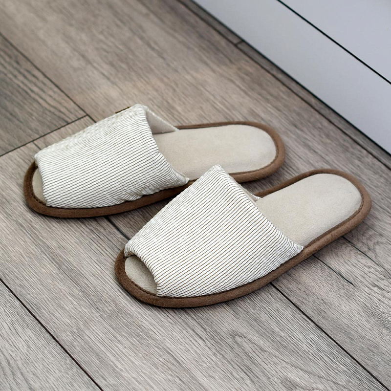 Домашние тапочки Примавера полоска