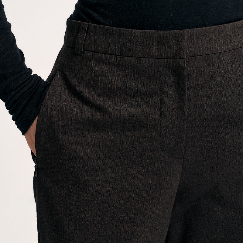 Брюки О25.Ш21.206 пепельная умбра