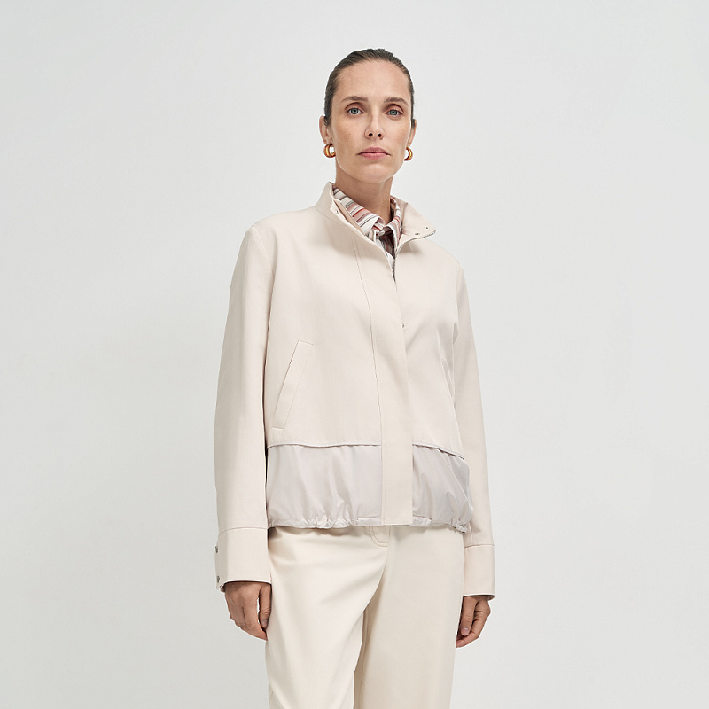 Куртка В26.Ш95.152/3 перламутровая тень