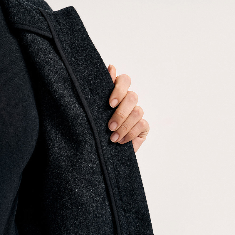 Жакет О25.Ш02.043 графитовый каллисто